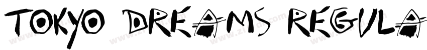 Tokyo Dreams Regula字体转换